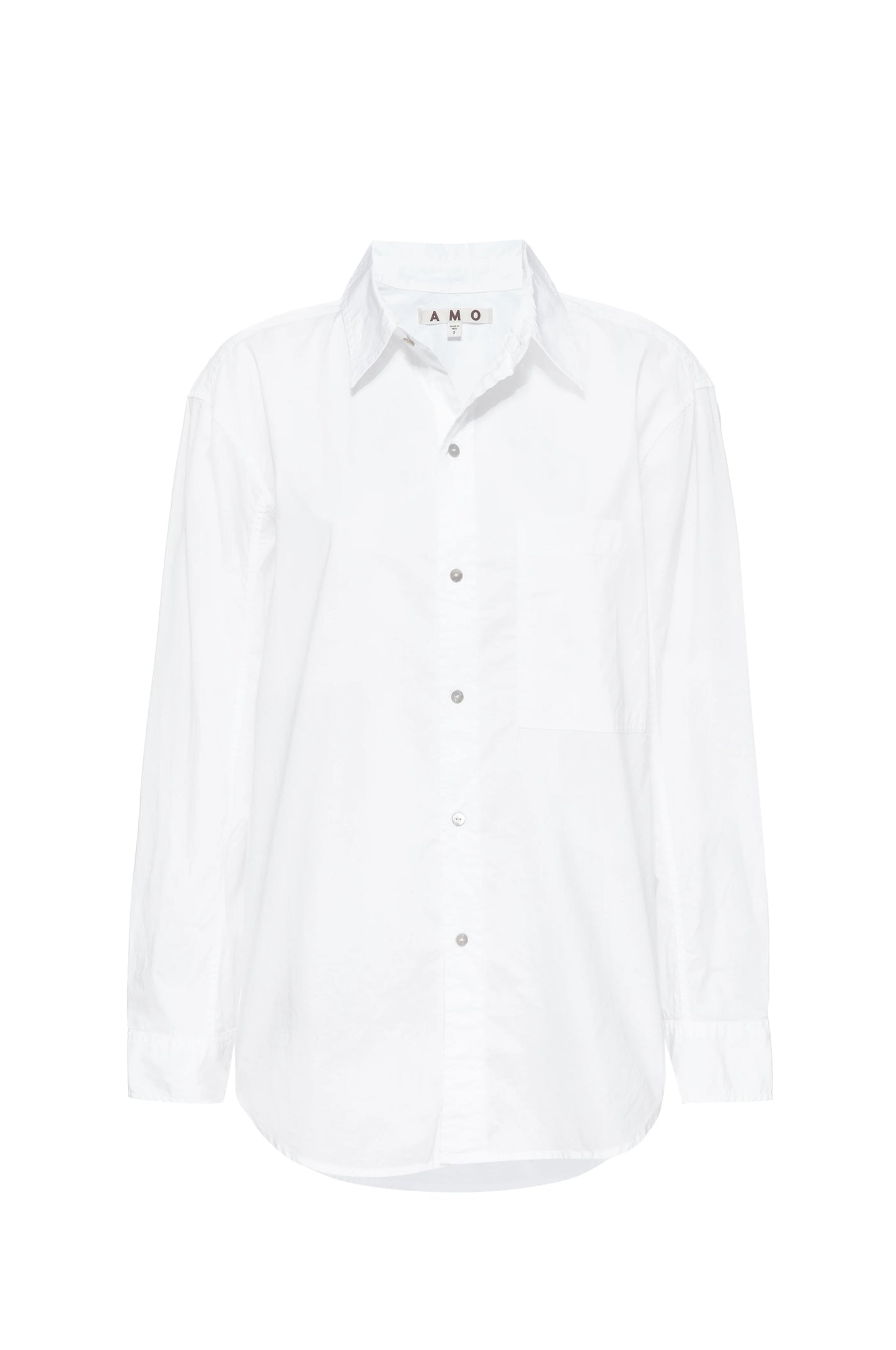 AMO Ruth Oversize Shirt White