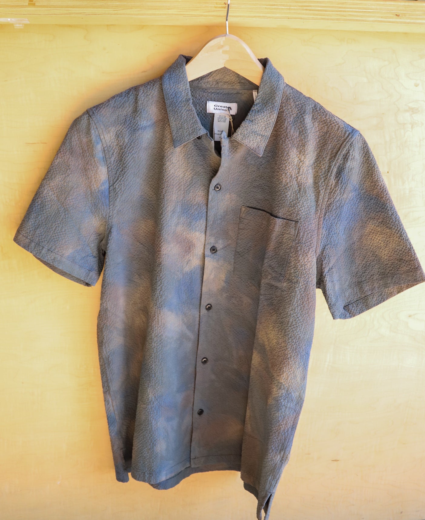 Unison Brands Seersucker Camp Camo Shirt