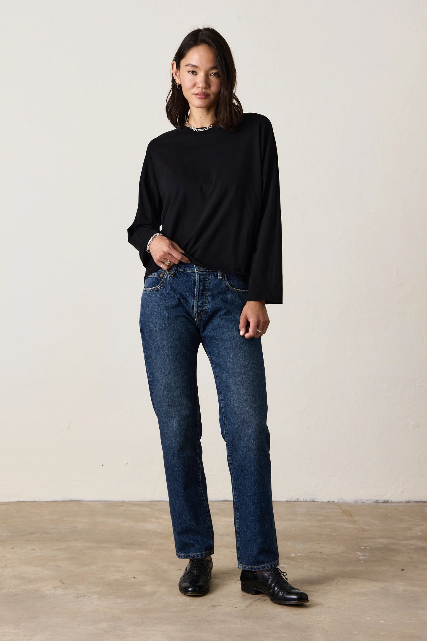 NSF Loffler Fine Jersey Boxy Tee