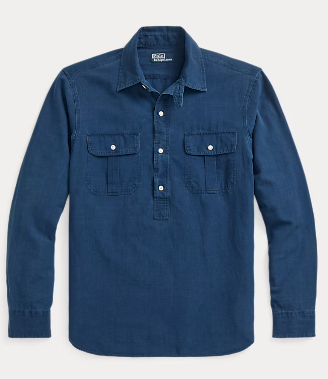 Polo Ralph Lauren Classic Fit Indigo popover workshirt