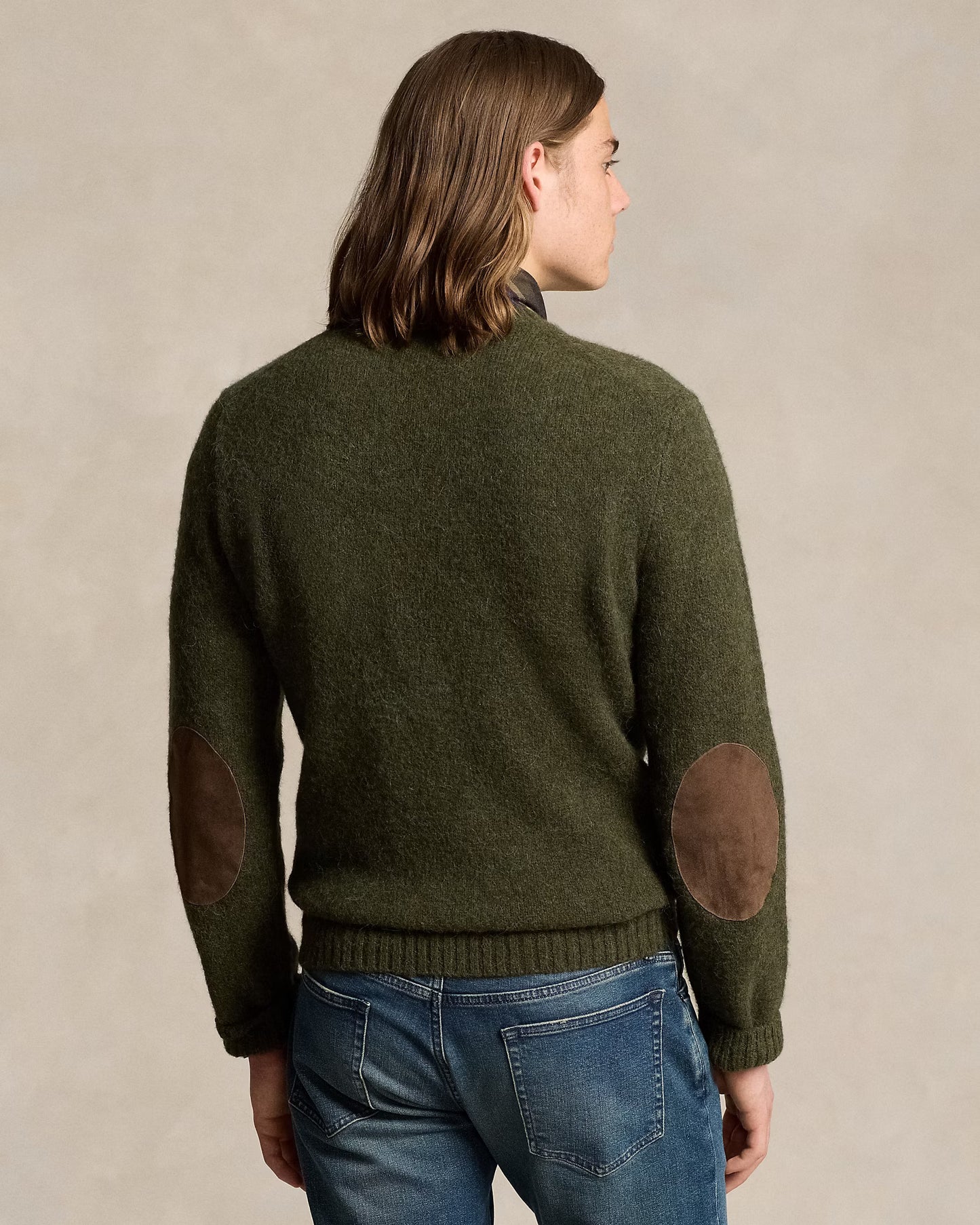 Polo Ralph Lauren Alpaca Crew Sweater Leaf Green