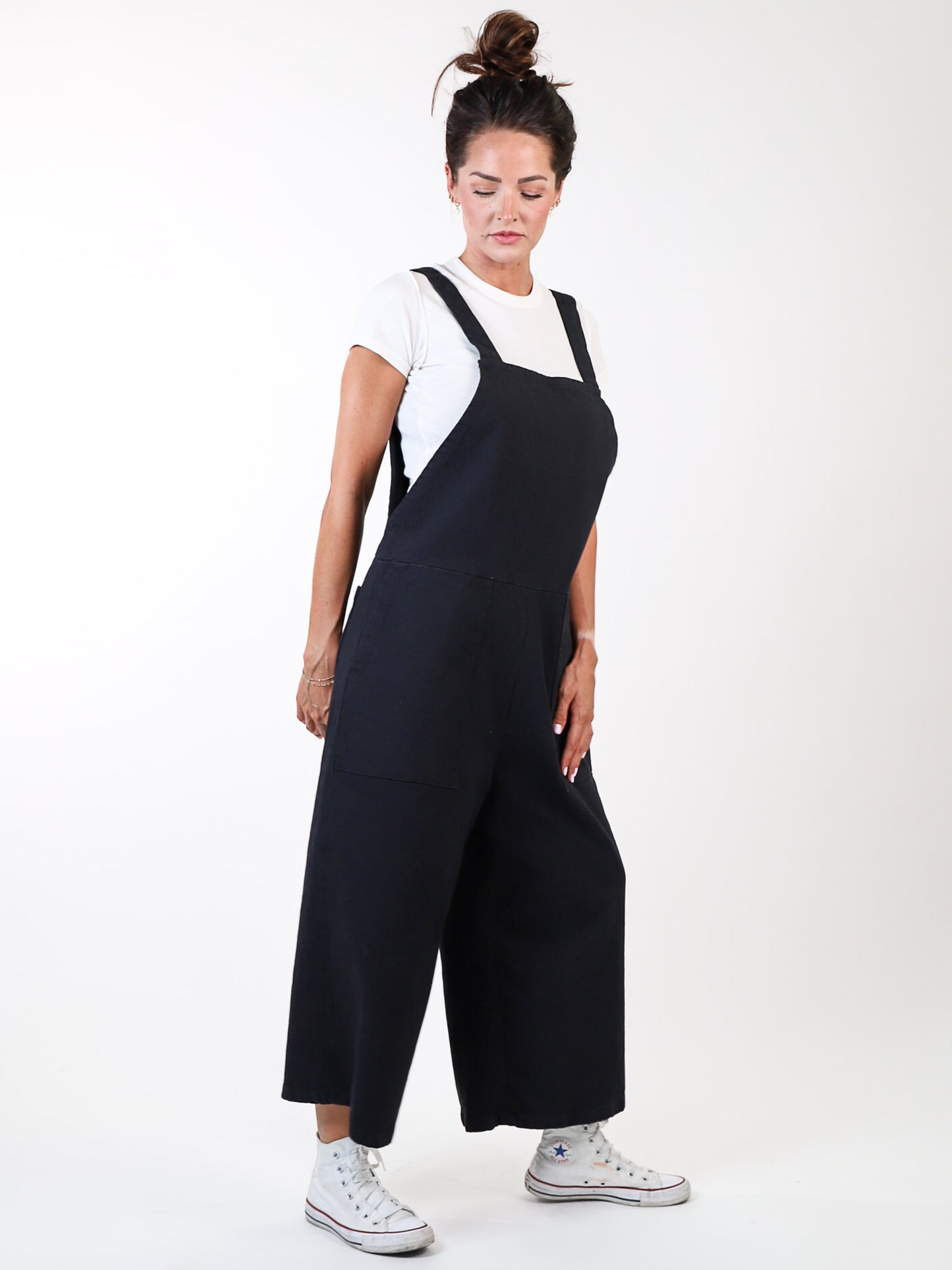 Lennon Cropped Overall Pre-Order Today