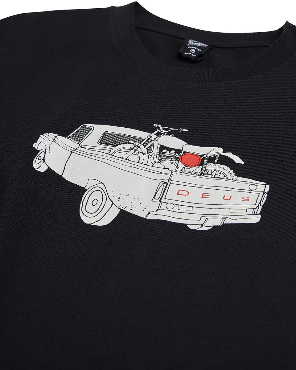 Deus Ex Machina Carby Truck Tee Black