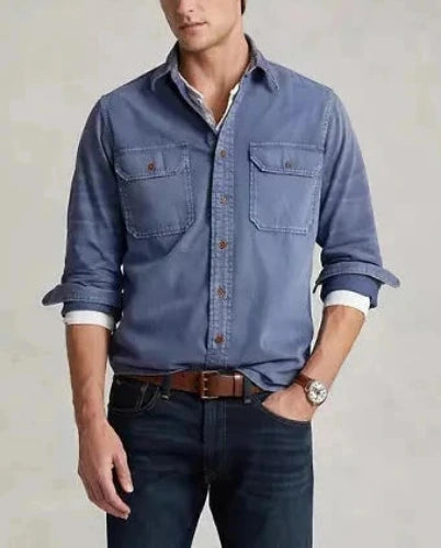 Polo Ralph Lauren Classic Fit denim workshirt Newbarn