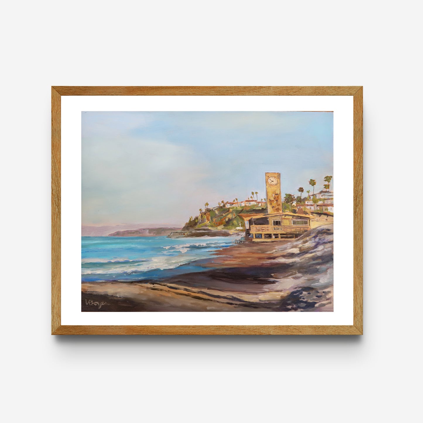 PRINT of San Clemente Clock Tower