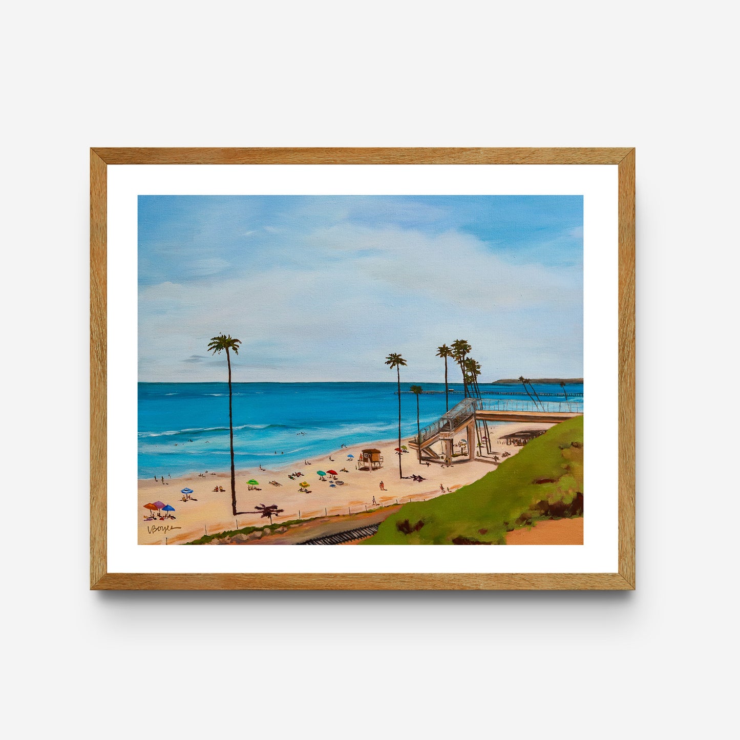 PRINT of T-Street Days