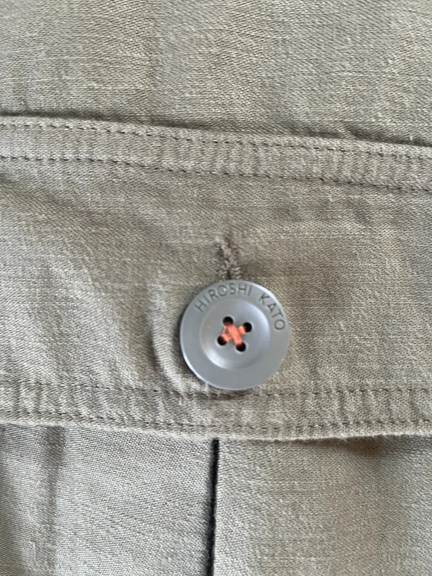 Hiroshi Kato File Jacket Military Gauze