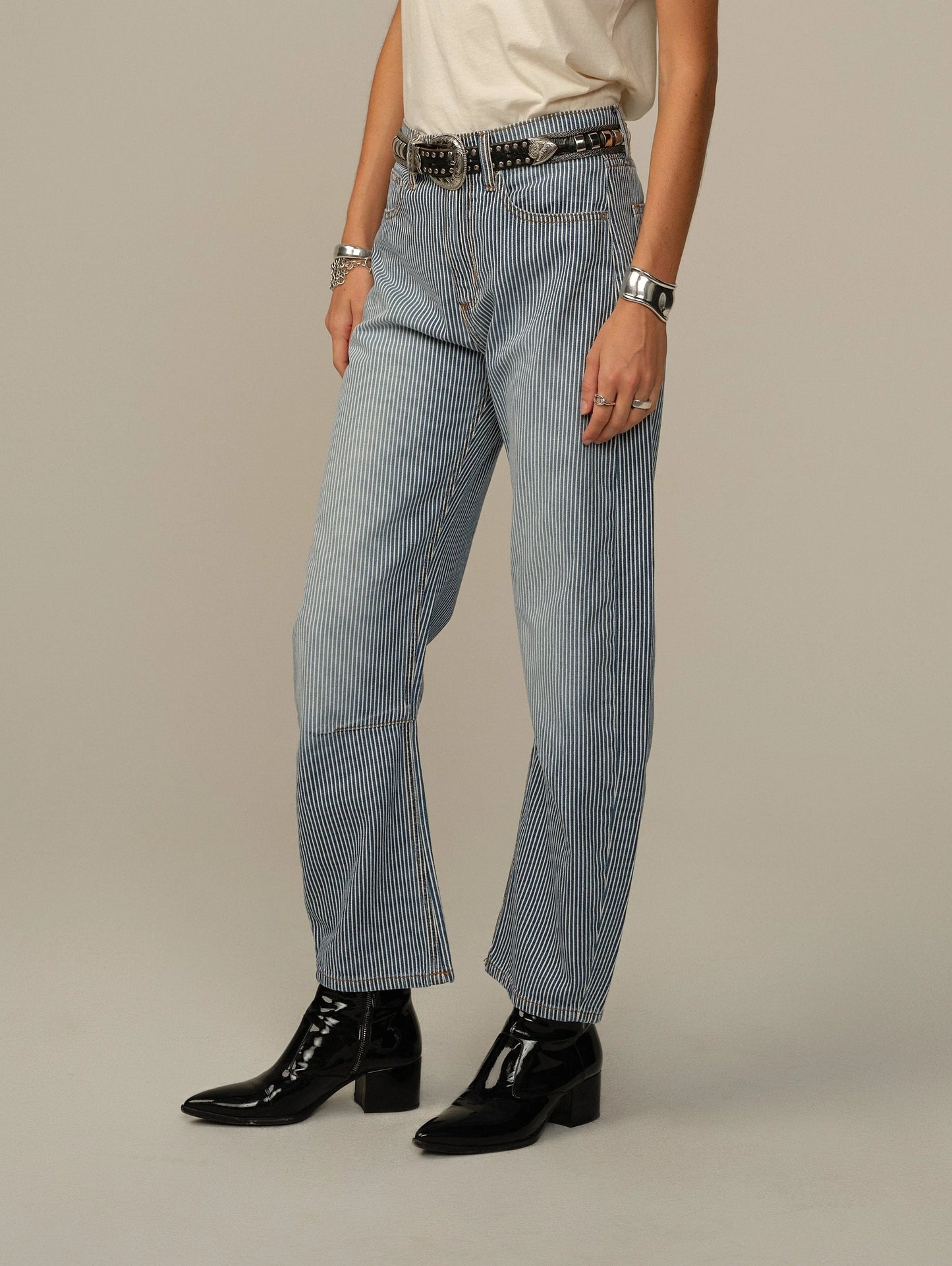 Road to Nowhere Pilon Railroad Stripe Pant