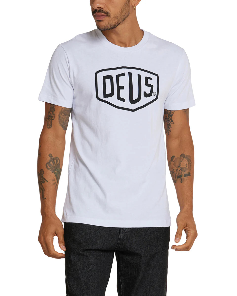 Deus Ex Machina Shield Tee White