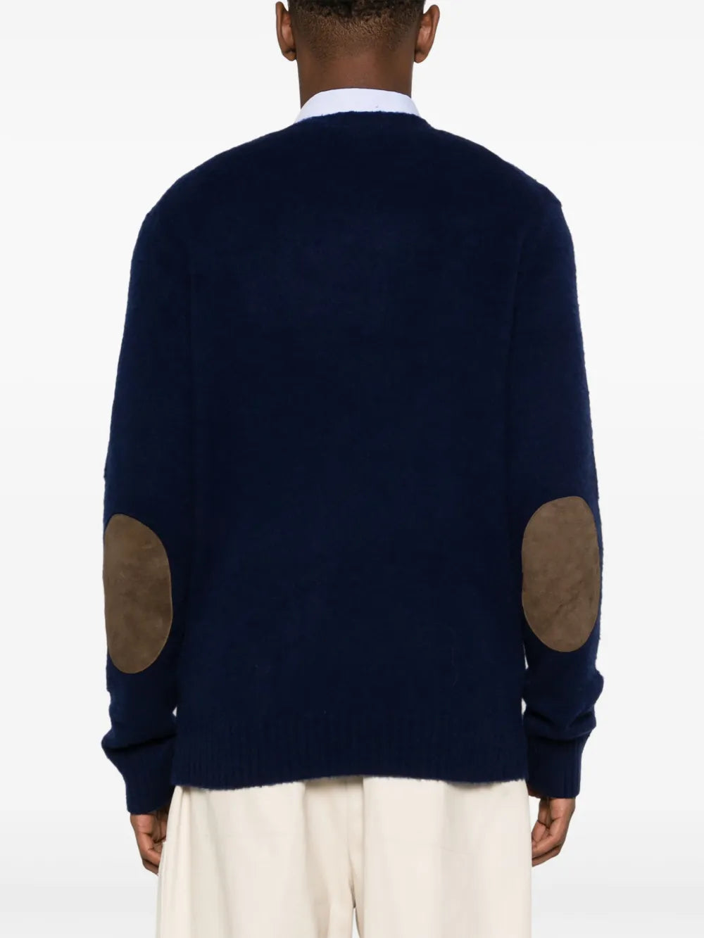 Polo Ralph Lauren Wool Cashmere Patch Crew Sweater