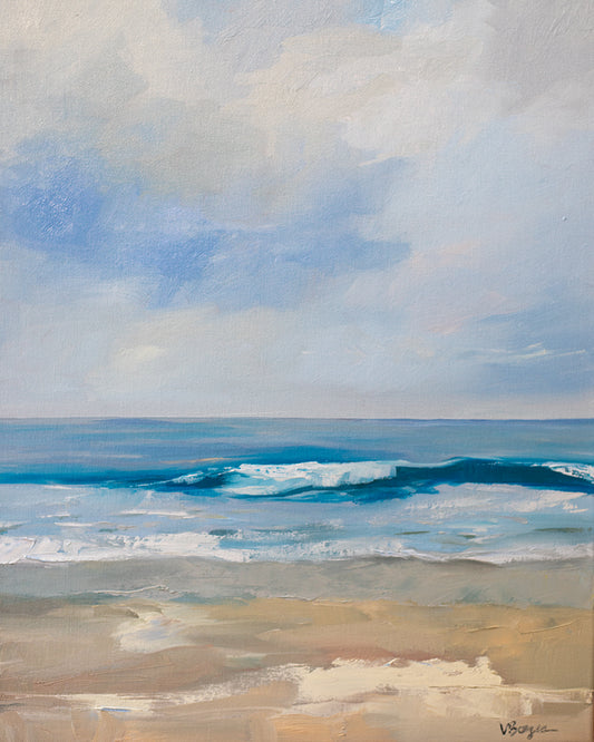 Be Back Soon Original Oil Painting
