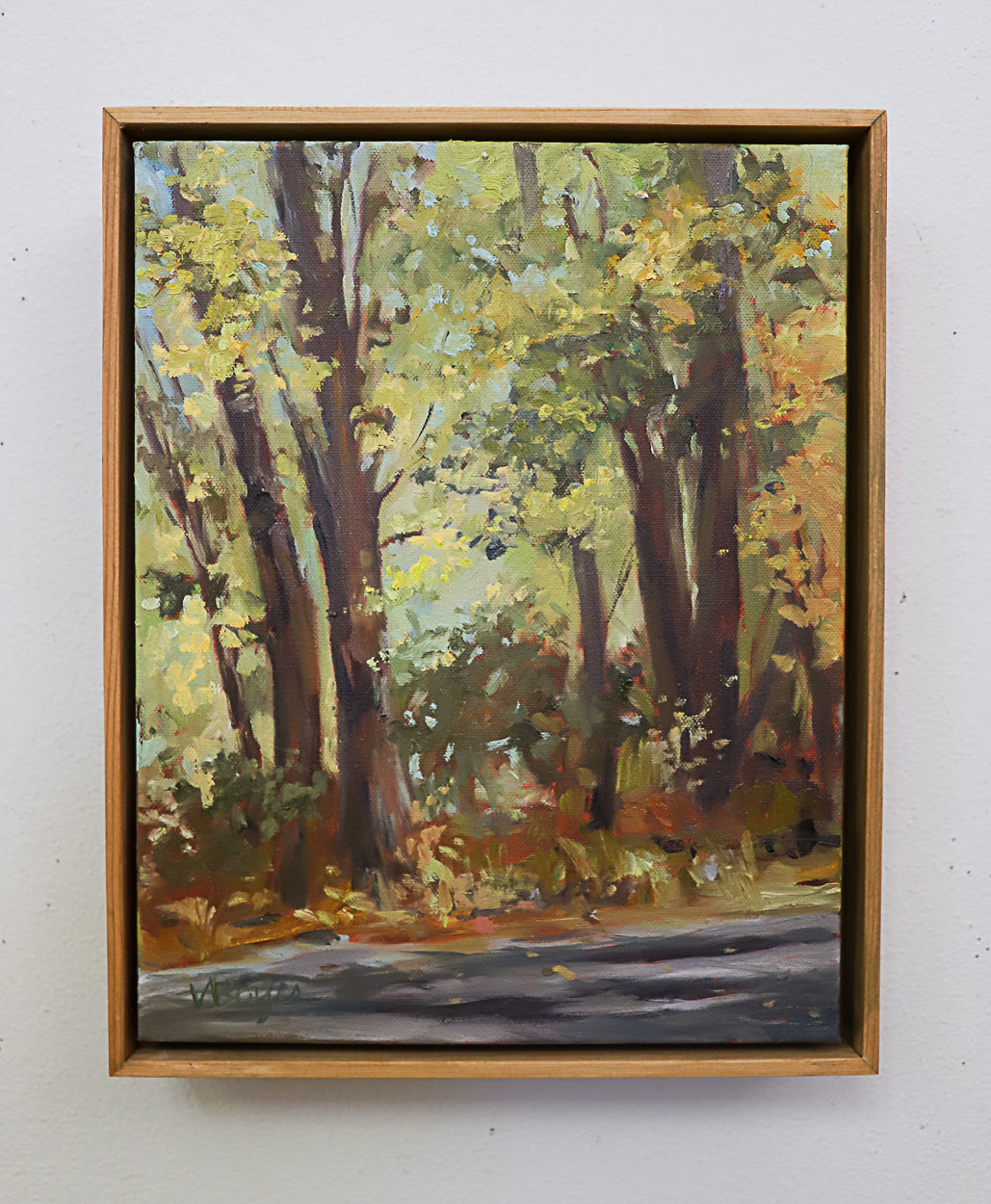 Fall Path Original Oil Painting